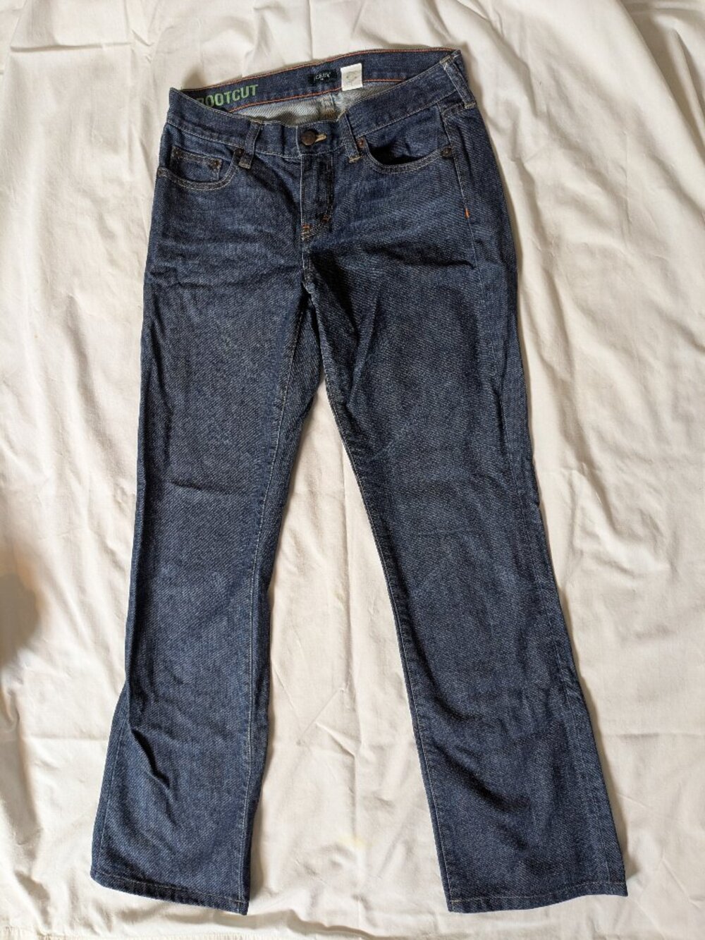 J CREW bootcut jeans size 27